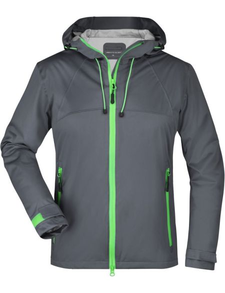 Herren 3-Lagen-Wintersport-Softshelljacke James Nicholson JN1053 navy