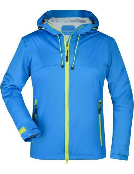 Herren 3-Lagen-Wintersport-Softshelljacke James Nicholson JN1053 navy