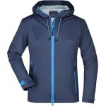 Herren 3-Lagen-Wintersport-Softshelljacke James Nicholson JN1053 navy