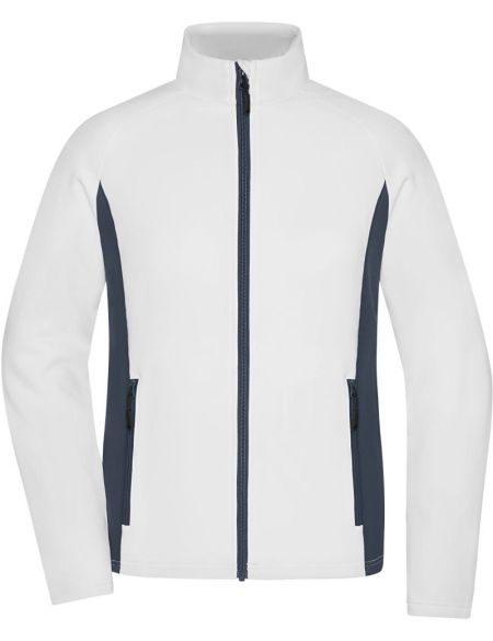 Damen 3-in-1 Jacke James Nicholson JN1153 navy/silver