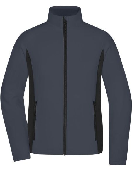 Damen 3-in-1 Jacke James Nicholson JN1153 navy/silver