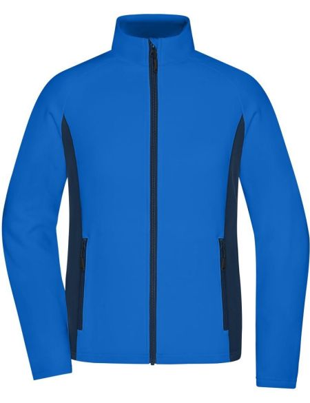 Damen 3-in-1 Jacke James Nicholson JN1153 navy/silver