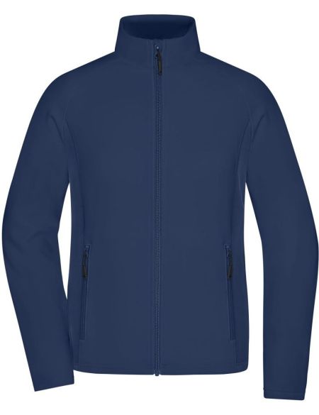 Damen 3-in-1 Jacke James Nicholson JN1153 navy/silver