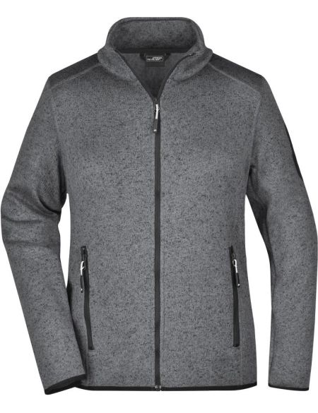 Damen 3-in-1 Jacke James Nicholson JN1153 navy/silver
