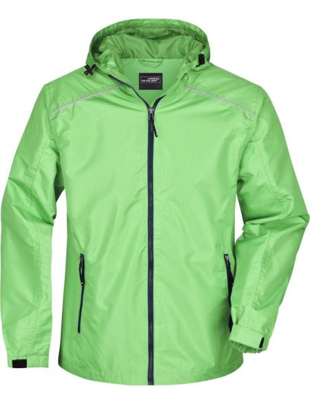 Herren Outdoor Hybrid Jacke James Nicholson JN1050 black