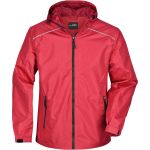 Herren Outdoor Hybrid Jacke James Nicholson JN1050 black