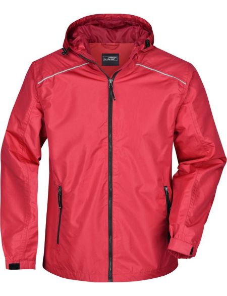 Herren Outdoor Hybrid Jacke James Nicholson JN1050 black