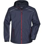 Herren Outdoor Hybrid Jacke James Nicholson JN1050 black