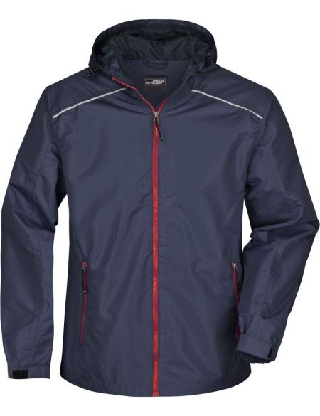 Herren Outdoor Hybrid Jacke James Nicholson JN1050 black