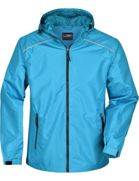 Herren Outdoor Hybrid Jacke James Nicholson JN1050 black