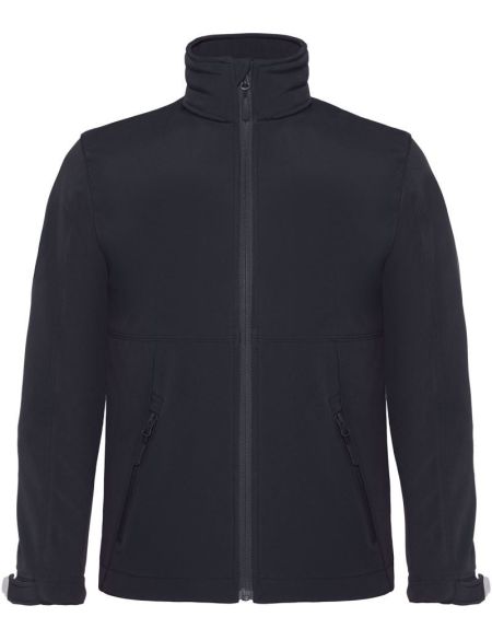 Herren 3-Lagen-Wintersport-Softshelljacke James Nicholson JN1053 navy