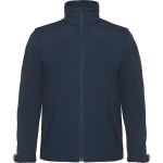 Herren 3-Lagen-Wintersport-Softshelljacke James Nicholson JN1053 navy