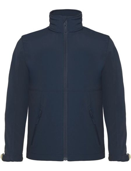 Herren 3-Lagen-Wintersport-Softshelljacke James Nicholson JN1053 navy