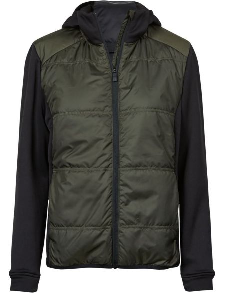 Herren Outdoor Hybrid Jacke James Nicholson JN1050 black