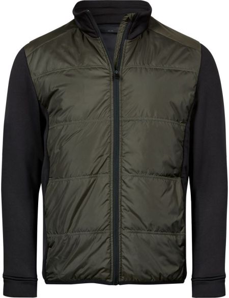 Herren Outdoor Hybrid Jacke James Nicholson JN1050 black