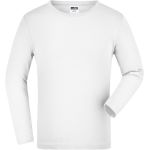 Kinder-T-Shirt Raglan-Kontrast Base-Ball Kinder weiß/navy