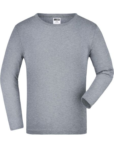 Kinder-T-Shirt Raglan-Kontrast Base-Ball Kinder weiß/navy