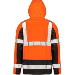 Bunda bezpečnostní delší střih Result R507X fluorescent orange/black