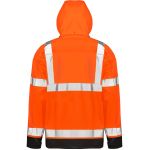 Bunda bezpečnostní delší střih Result R507X fluorescent orange/black