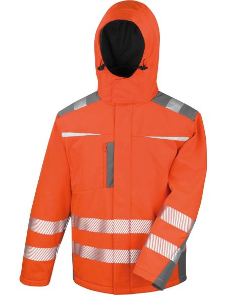 Arbeits-Softshelljacke Result Dynamic R331X fluoreszierend gelb
