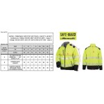 Result R476X fluoreszierende orange/schwarze Sicherheits-Softshelljacke