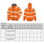Result R500X fluoreszierende orange Sicherheitsjacke