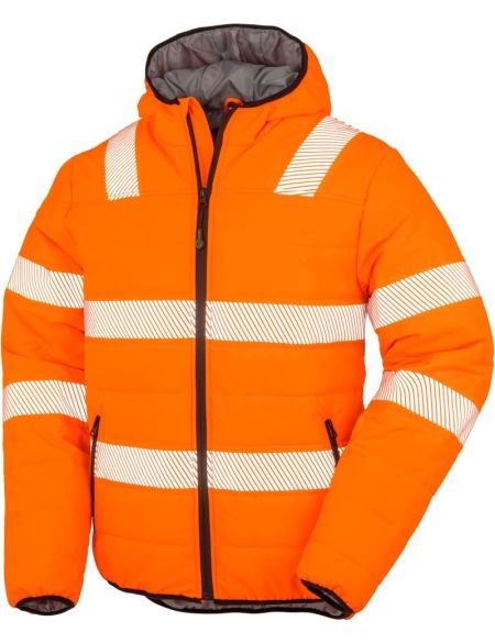 Result R500X fluoreszierende orange Sicherheitsjacke