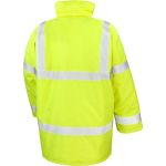 Sicherheitsparka Result R218X fluoreszierend gelb