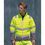 Bunda pánská bezpečnostní Result R325M fluorescent yellow/grey