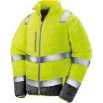 Bunda pánská bezpečnostní Result R325M fluorescent yellow/grey