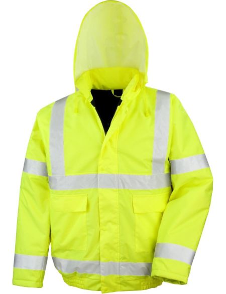 Winter-Sicherheitsjacke Result Blouson R217X fluoreszierend gelb