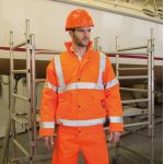 Winter-Sicherheitsjacke Result Blouson R217X fluoreszierendes Orange