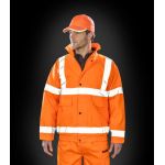 Winter-Sicherheitsjacke Result Blouson R217X fluoreszierendes Orange