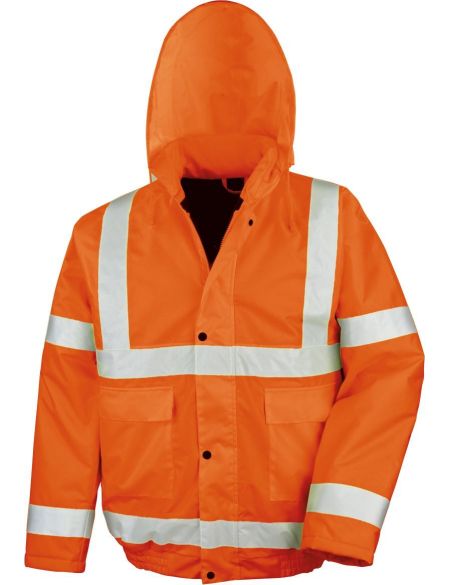 Winter-Sicherheitsjacke Result Blouson R217X fluoreszierend gelb