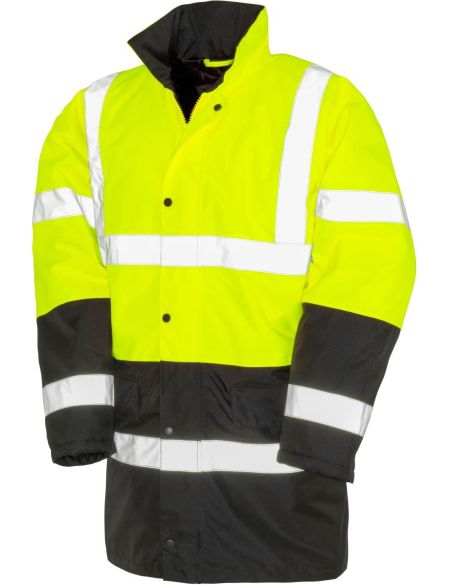 Sicherheitsparka Result R452X fluoreszierend gelb/schwarz