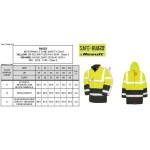 Result R452X Sicherheitsparka fluoreszierend orange/schwarz