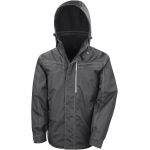Arbeitsjacke mit Denim-Struktur Result R326X schwarz