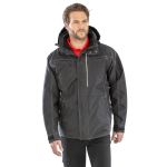 Arbeitsjacke mit Denim-Struktur Result R326X schwarz