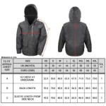 Arbeitsjacke mit Denim-Struktur Result R326X schwarz