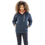 Arbeitsjacke mit Denim-Struktur Result R326X schwarz