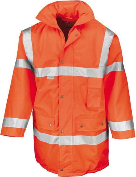 Sicherheitsjacke Result R018X fluoreszierend gelb