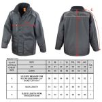 Parka pracovní Result Vostex R305X black