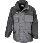 Arbeitsparka Result R072X grau/schwarz