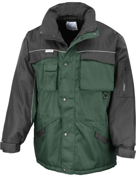 Arbeitsparka Result R072X grau/schwarz
