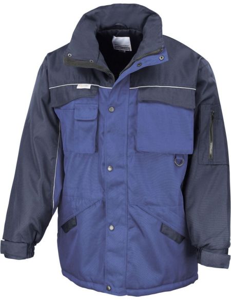 Arbeitsparka Result R072X grau/schwarz