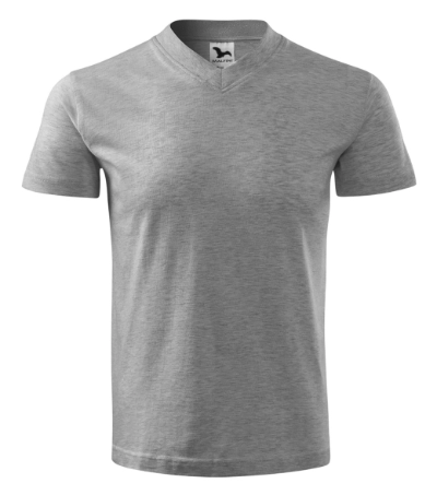 Unisex T-Shirt Malfini V-Ausschnitt 102 weiß