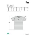 Tričko unisex Malfini Sailor 803 námořní modrá