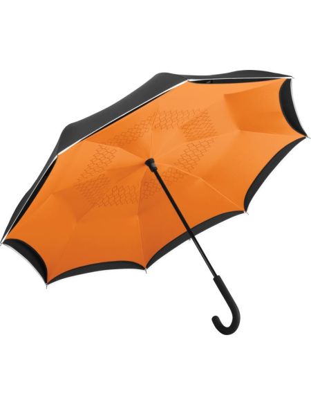 Regenschirm Fare 7715 schwarz/grau