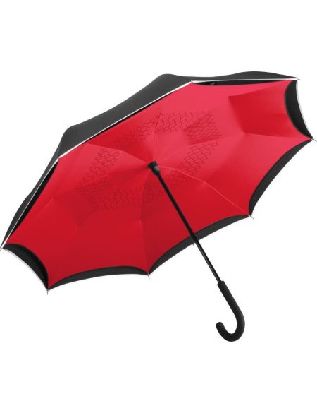 Regenschirm Fare 7715 schwarz/grau