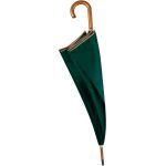 Regenschirm mit Holzgriff Kimood KI 2020 dunkelgrau/beige